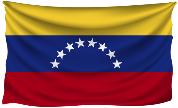 This png image - Venezuela Wrinkled Flag, is available for free download