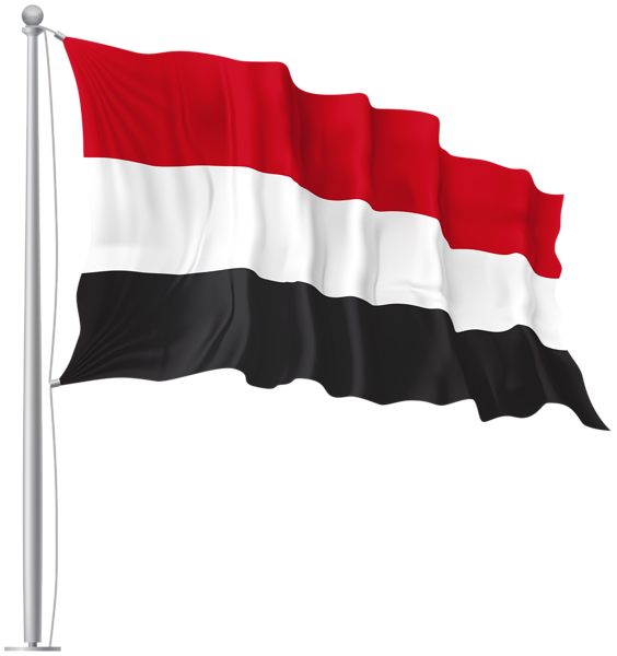 This png image - Yemen Waving Flag PNG Image, is available for free download