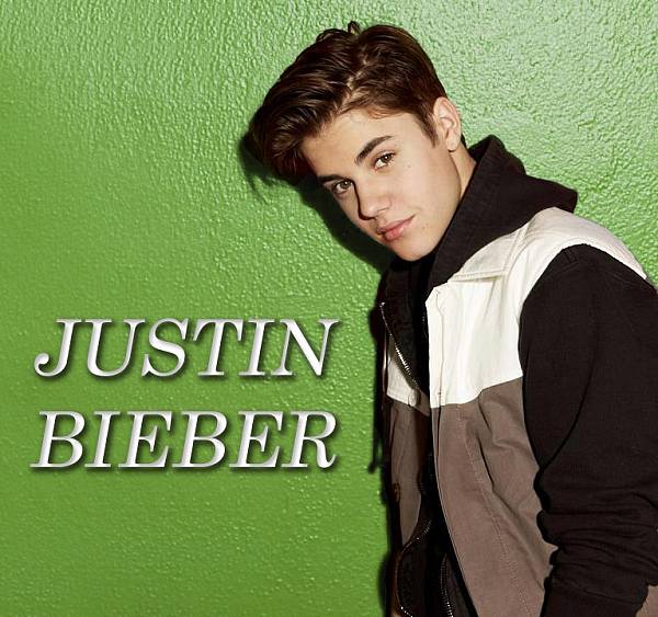 This jpeg image - Justin Bieber Green Wallpaper, is available for free download