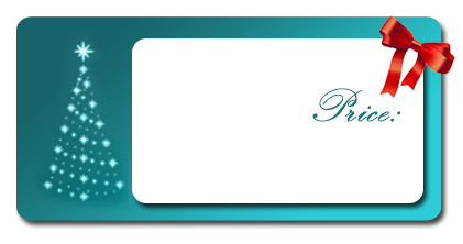 This png image - Christmas bow frame skyblue, is available for free download