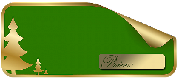 This png image - Christmas tree frame green.png, is available for free download