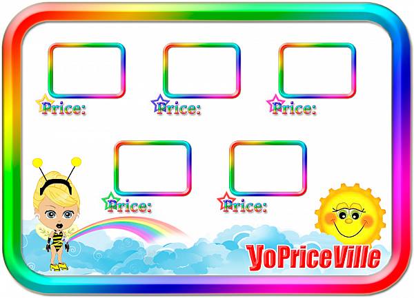 This jpeg image - YoPriceVille Trade Template, is available for free download