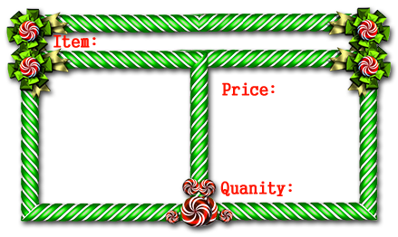 This png image - candy cane frame green, is available for free download