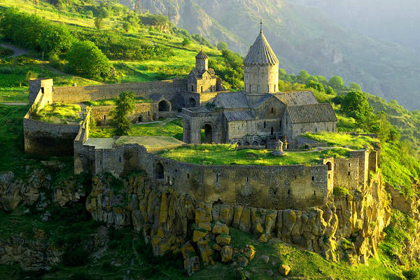 This jpeg image - 9th Century Monastery of Tatev in Southeastern Armenia Wallpaper, is available for free download