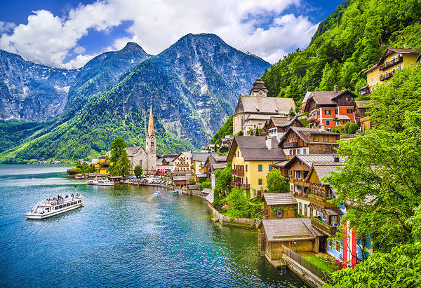 This jpeg image - Austria Hallstatt Wallpaper, is available for free download