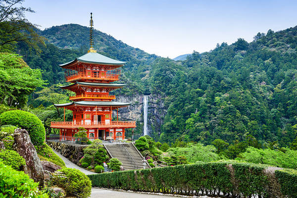 This jpeg image - Nachi Waterfall Japan Wallpaper, is available for free download