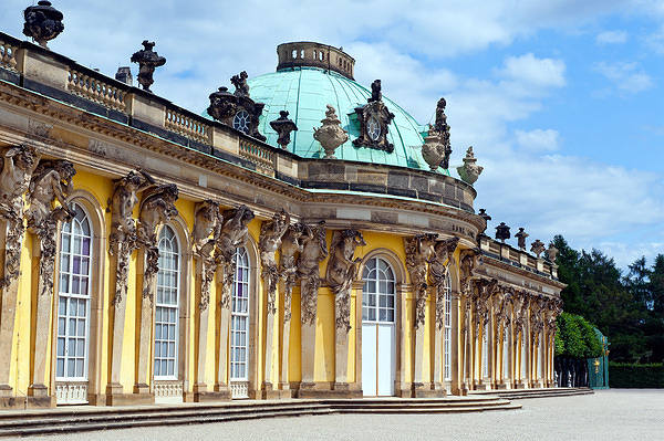 This jpeg image - Sanssouci Palace in Potsdam Germany Wallpaper, is available for free download