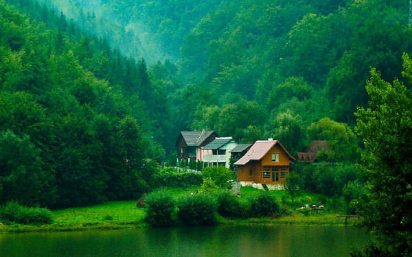 This jpeg image - Serenity in Transylvania Romania Wallpaper, is available for free download