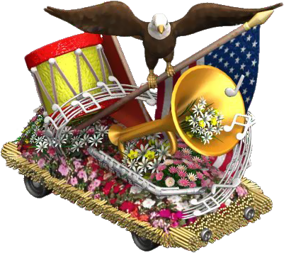 This png image - Animated Patriotic Float, is available for free download