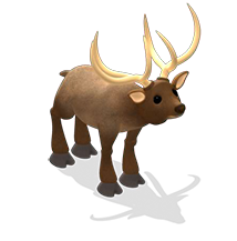 This png image - Animated-elk, is available for free download