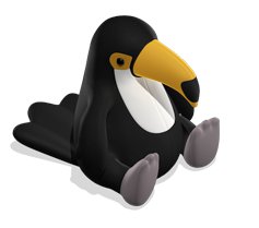 This jpeg image - Enchanted Toucan Plush, is available for free download