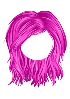 This jpeg image - Monaco Messy Hair Pink, is available for free download