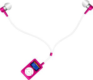 This jpeg image - NYC MP3 Player Pink, is available for free download