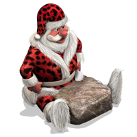 This png image - SnowVille Santa Chair, is available for free download