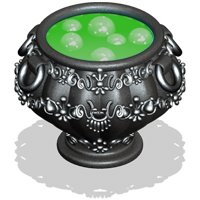 This jpeg image - Spellbound Animated Bubbling Cauldron, is available for free download