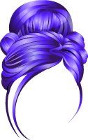 This jpeg image - V-Day Romantic Updo Purple, is available for free download