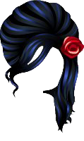 This png image - YMA Tribute Beehive Hair Black, is available for free download