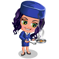 This png image - YoAir Stewardess Chef, is available for free download