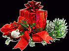 Animated Christmas Red Gift