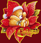 Animated Christmas Teddy Bear