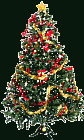 Animated Christmas Tree with Star