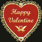 Animated Heart Happy Valentine Day