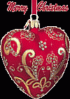 Animated Mery Christmas Heart