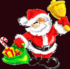 Animated Santa with Bell