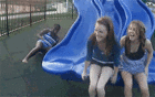Falling from a Slide