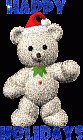 Happy Holidays with White Bear