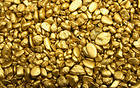 Background with Golden Pebbles