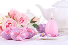 Beautiful Easter Pink Background