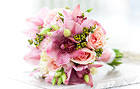 Bouquet Wedding Background
