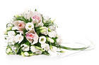 Bouquet White Background