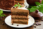 Brown Cake Background