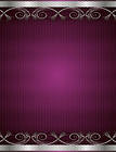 Cherry and Silver Deco Background