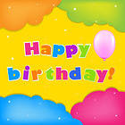 Colorful Happy Birthday Background