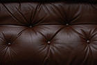 Dark Brown Leather Background
