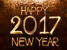 Happy New Year 2017 Background