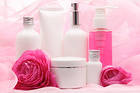 Pink Spa Background with Rose
