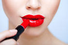 Red Lipstick Background