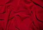 Red Plush Fabric Texture Background