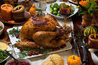 Thanksgiving Dinner Background