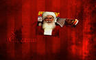 The Nightmare for Christmas with Santa Background