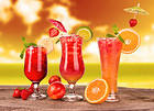Tropical Cocktails Background