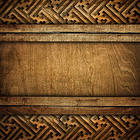 Wooden Background with Carving