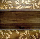 Wooden Background with Decorations