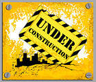 Yellow Under Construction Background