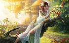 Fantasy Forest Fairy Wallpaper