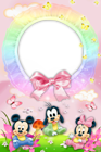 Baby Frame with Mickey Mouse